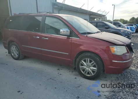 2010 Chrysler Town & Country Limited z USA, uszkodzony, nr VIN 2A4RR7DX7AR495196